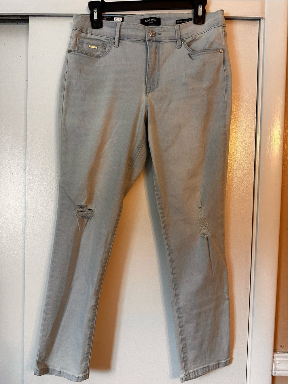 Nine West Jeans Gramercy Skinny Ankle Size 10. NWT   Color Dione